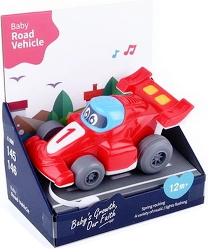 Trkaći autić za najmlađe sa zvukovima i svjetlima