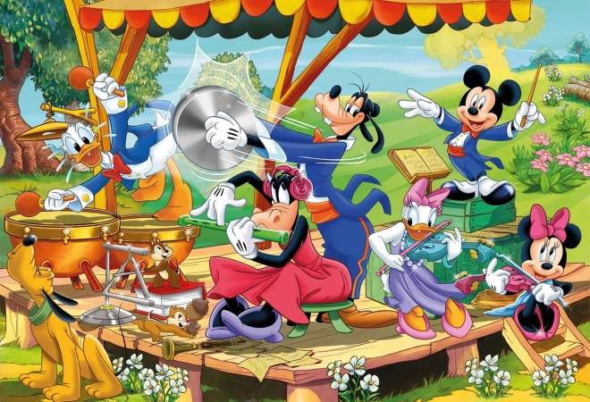 Puzzle 24 dijelova Maxi - Mickey i prijatelji