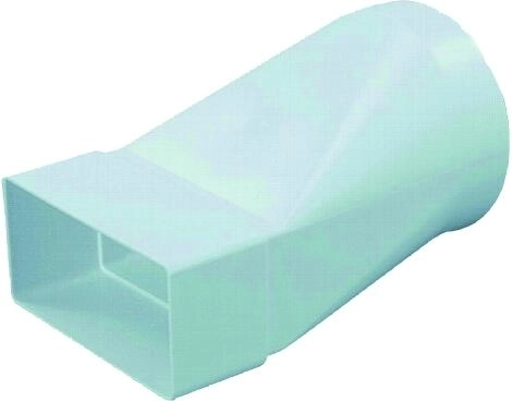 Prijelazni komad 104/110 × 55 mm za okrugli i plosnati ventilacijski kanal