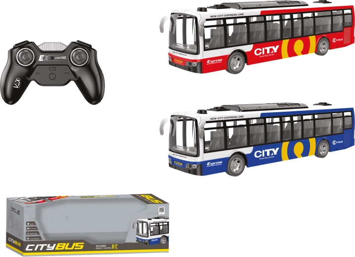 RC gradski autobus s LED osvjetljenjem