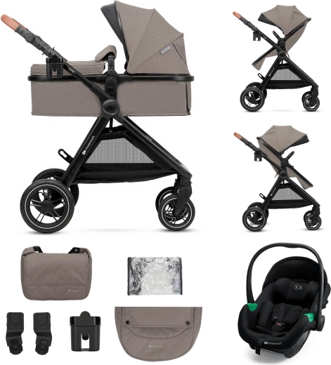 Kinderkraft kombinirana kolica 3u1 Esme Pro Sand Beige