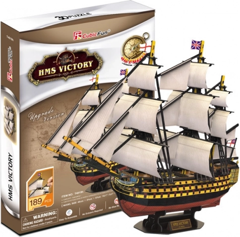 CubicFun 3D puzzle Jedrenjak HMS Victory