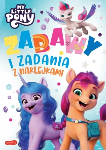 Brošura My Little Pony. Zabavne igre i aktivnosti sa samoljepljivim naljepnicama. Filmsko izdanje