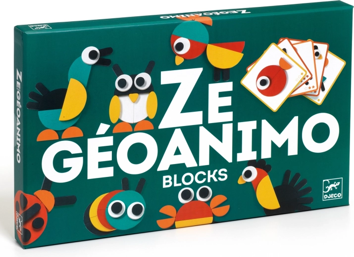 Djeco drvena slagalica geometrijski oblici