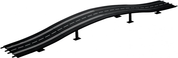 Bridge Set for EVO, Digital 132 and Digital 124 Slot Car Tracks (4 pieces)