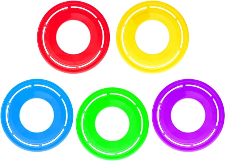 Leteći prsten 29 cm – izdržljiv plastični bacački disk za djecu
