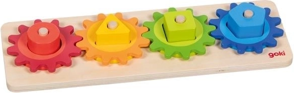 Goki drvena sortirna ploča sa zupčanicima
