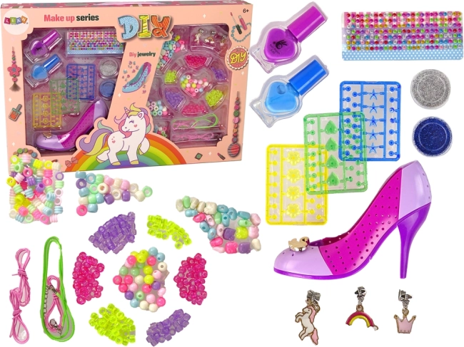 Set za nokte i nakit, šareni