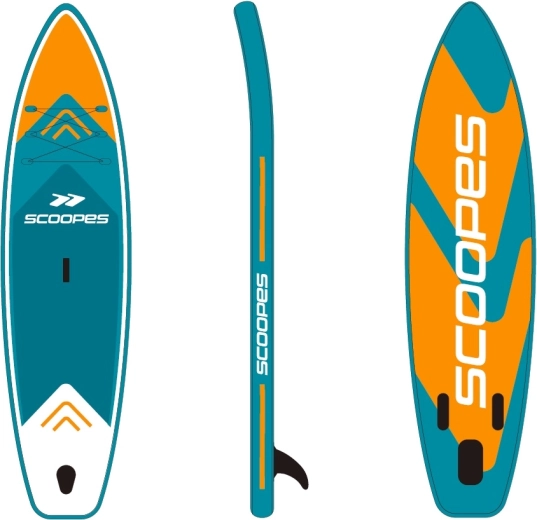 SUP daska VELO 350 cm narančasta s priborom