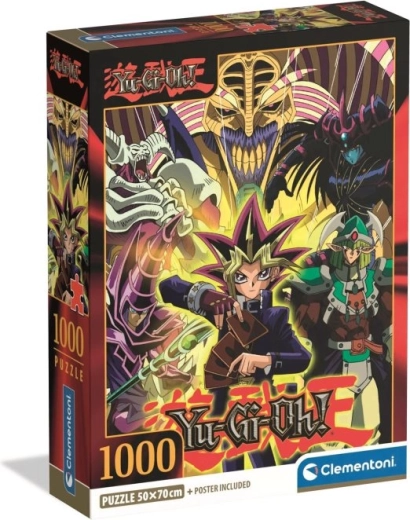 Puzzle Yu-Gi-Oh! – anime kolaž 1000 dijelova CLEMENTONI