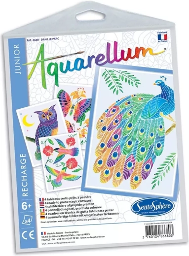 Sentosphere set slika Akvareli Junior – u parku