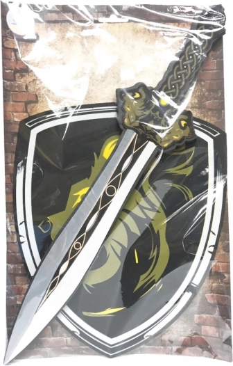 pjenušavi mač i štit lav