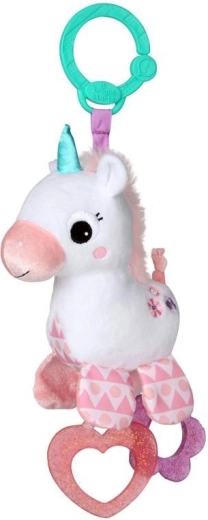 Bright Starts viseći jednorog Sparkle & Shine na C-prstenu