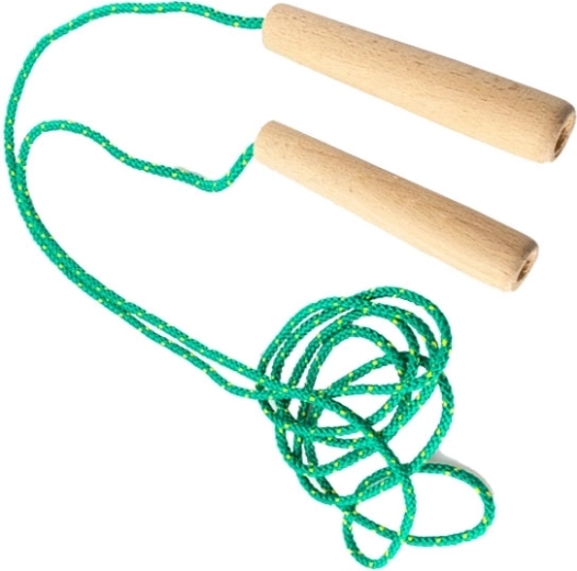 Vijača s drvenim ručkama 3 m