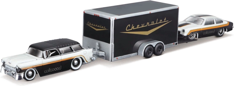 Maisto Design Team Haulers Chevrolet Nomad 1955 i Chevrolet Vega 1971 1:64