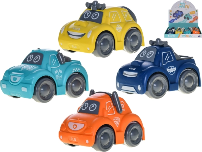 Policijski autić na inerciju 8,5 cm – 4 vrste