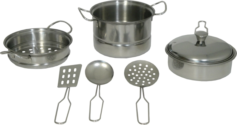 Metalni kuhinjski set za djecu