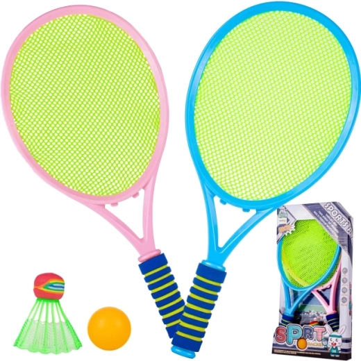 Set badmintonskih reketa s lopticom 45 cm