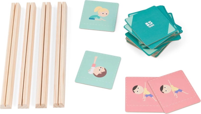 Act and Find – a movement game with yoga poses