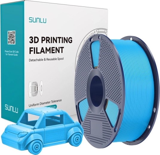 Sunlu PETG filament azurni