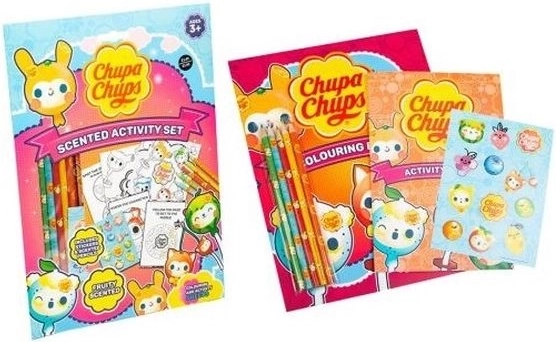Chupa Chups mirisne bojanke s naljepnicama i bojicama