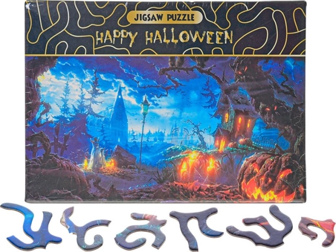 Puzzle Happy Halloween Bundevin vrt 468 dijelova