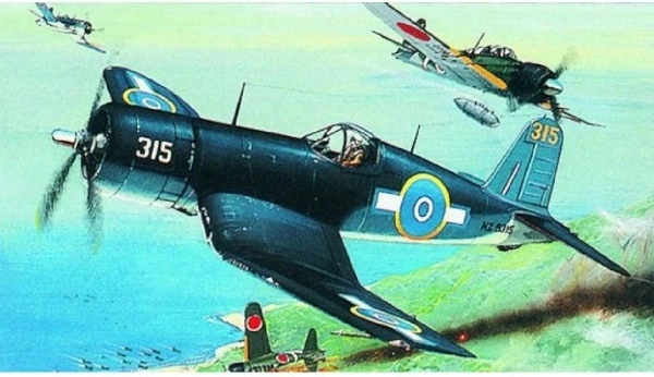 Plastični model aviona F4U-1 Corsair za sastavljanje