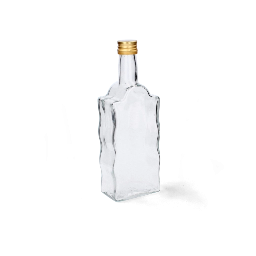 Staklena boca Fala 200 ml s navojnim čepom