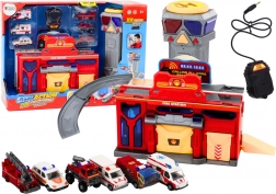 Spasilački centar s vatrogascima i bolnicom – set vozila 6 kom