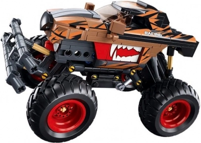 Sluban Power Bricks Natahovni narančasto-crni trkaći off-road