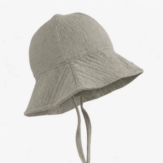 Dječji mušelinski šeširić New Baby linen 62 (3–6 mj)