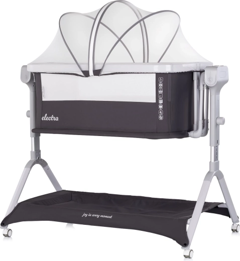 Chipolino električni krevetić 3 u 1 Electra charcoal