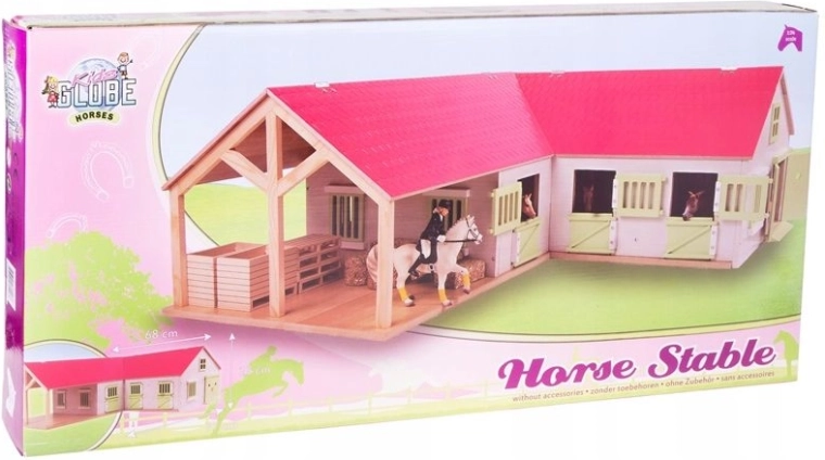 Kids Globe farm building – horse stables 1:24