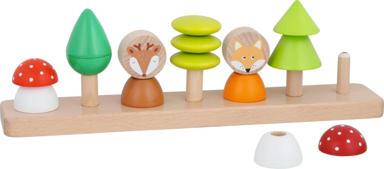 Color and Shape Sorting Game Forest Friends - 1 piece