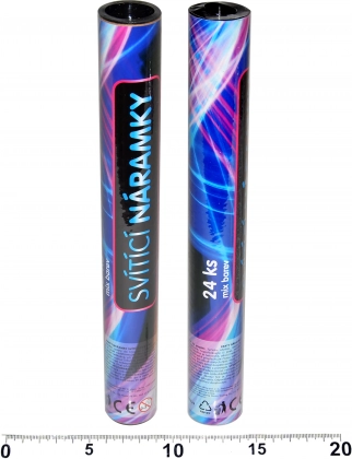 Svjetleće narukvice – set 24 kom u tubi