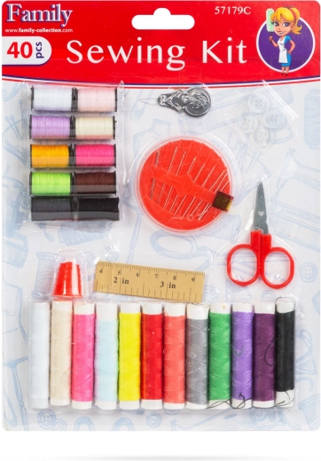 40-Piece Sewing Kit