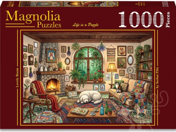 Magnolia puzzle Prekrasna soba 1000 dijelova