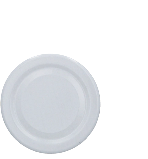 Set crnih emajliranih poklopaca 58 mm (10 kom)