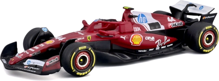 Bburago Ferrari SF-25 (2025) Lewis Hamilton #44 – model Formule 1 1:64 u blister pakiranju