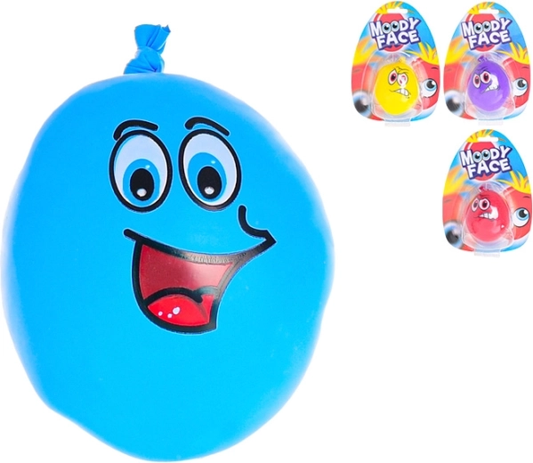 Modelirajuća antistres loptica s licem 7 cm