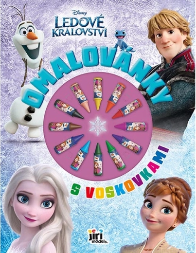 Frozen Crayons Coloring Book