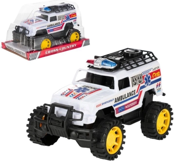 Ambulanta s pull-back pogonom 22 cm