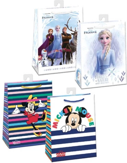 Argus gift paper bag Frozen 2 / Minnie / Mickey 23 × 32 cm - 1 piece