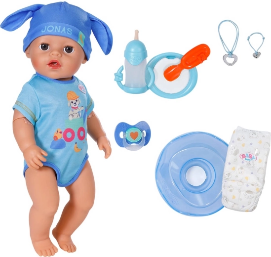 Baby Born lutka Jonas Click & Play 43 cm s čarobnom rukom i dodacima