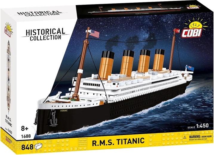 Konstrukcijski set RMS TITANIC 1:450, 848 dijelova
