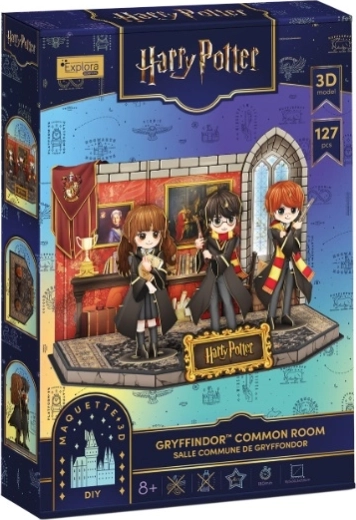Cubic Fun Harry Potter Gryffindorska zajednička soba 3D puzzle