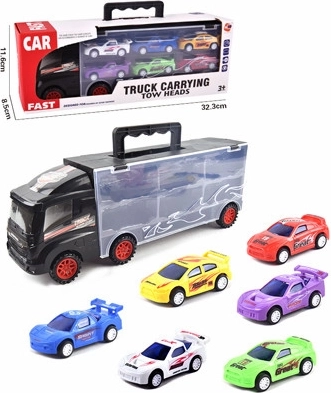 Kamion s 6 autićima i izvlačnom ručkom