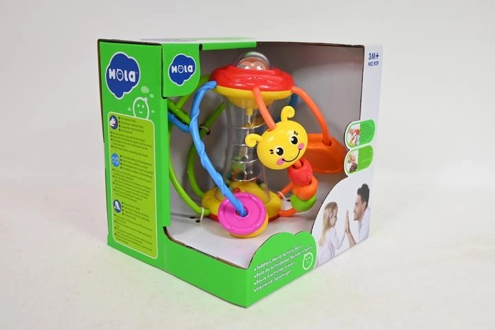 Hola SmilyPlay senzorička zveckava loptica za bebe