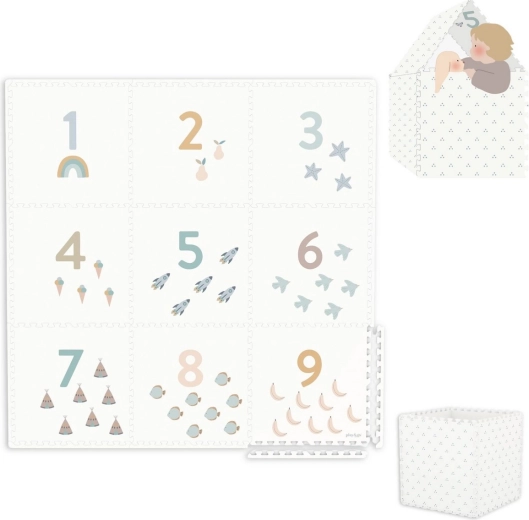 Play&Go tiloo EEVAA 2-in-1 play mat Numbers