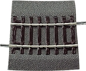 ROCO LINE zakrivljena tračnica R3 s podlogom H0 (7,5°, 419,6 mm)